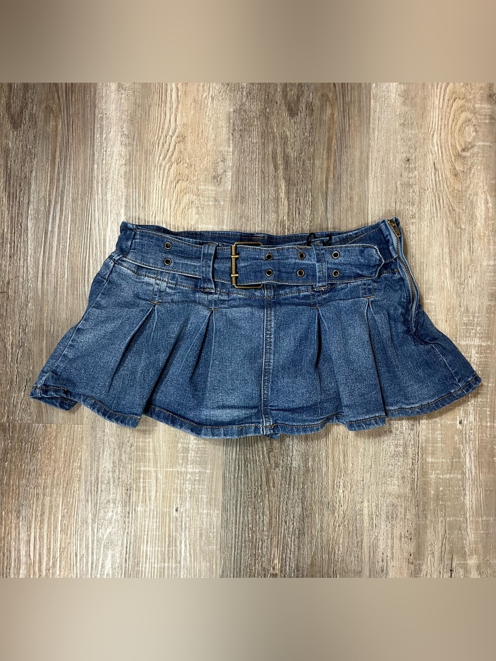 Almost Famous Micro Mini Skirt Skort Small Y2k Preppy Bratz Festival Summer